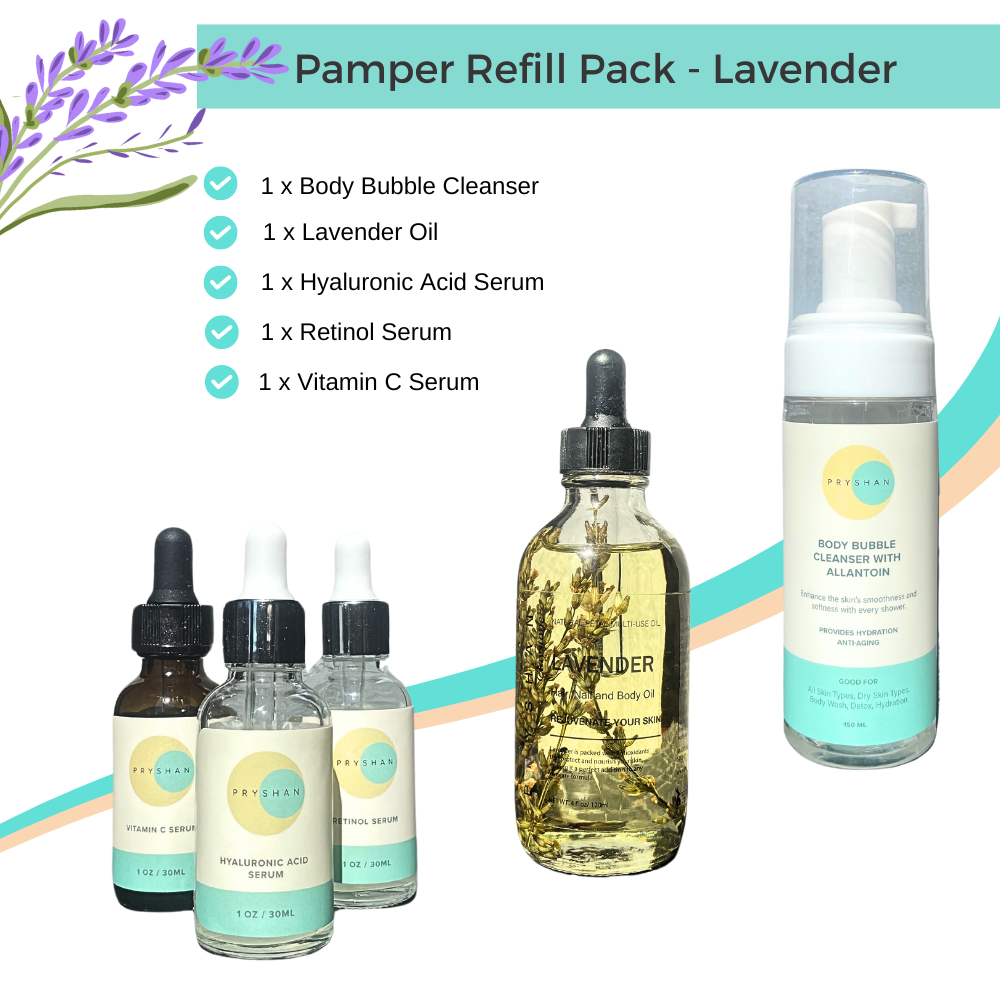 🌟 Refill Pack-Serums-Oils-Body Bubbles 🌟